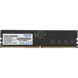 Память DDR5 16GB 5600MHz Patriot PSD516G560081 Signature RTL PC5-44800 CL46 DIMM 288-pin 1.1В single rank Ret