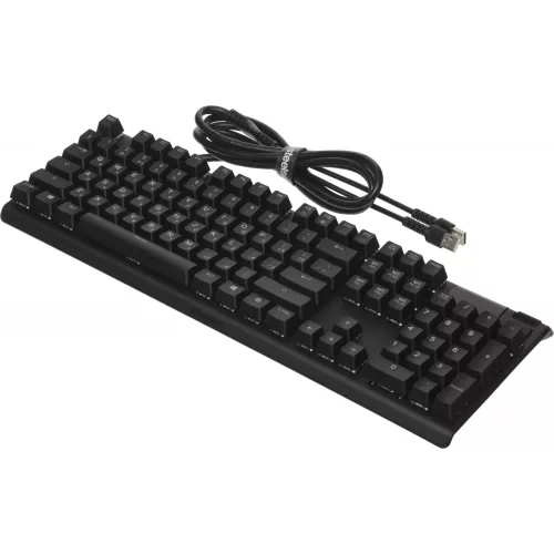 Клавиатура Steelseries Apex Pro механическая черный USB for gamer LED (подставка для запястий) (64626) кабель 1.8м