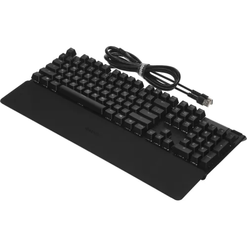 Клавиатура Steelseries Apex Pro механическая черный USB for gamer LED (подставка для запястий) (64626) кабель 1.8м