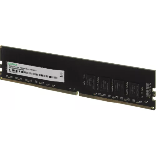 Память DDR4 8Gb 2666MHz Digma DGMAD42666008D RTL PC4-21300 CL19 DIMM 288-pin 1.2В dual rank Ret