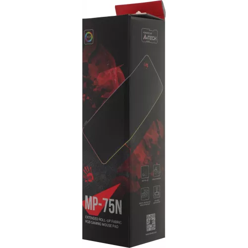 Коврик для мыши A4Tech Bloody MP-75N XL черный 750x300x4мм