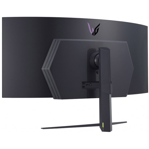 Монитор LG 44.5" UltraGear 45GR95QE-B черный OLED LED 21:9 HDMI матовая HAS Piv 1500000:1 1000cd 178гр/178гр 3440x1440 240Hz G-Sync FreeSync Premium DP SPDIF WQ USB 10.9кг