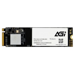 Накопитель SSD AGi PCIe 3.0 x4 256GB AGI256G16AI198 AI198 M.2 2280