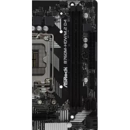 Материнская плата Asrock B760M-HDV/M.2 D4 Soc-1700 Intel B760 2xDDR4 mATX AC`97 8ch(7.1) GbLAN RAID+VGA+HDMI+DP