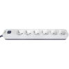 Сетевой фильтр Powercom SP-06W 5,0М 5.0м (6 розеток) белый/серый (коробка)