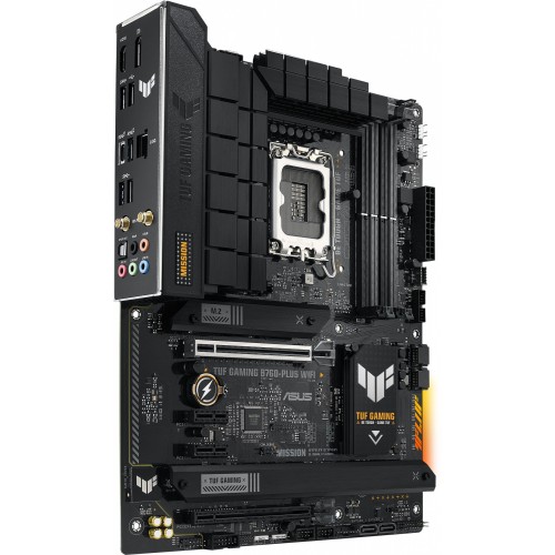 Материнская плата Asus TUF GAMING B760-PLUS WIFI Soc-1700 Intel B760 4xDDR5 ATX AC`97 8ch(7.1) 2.5Gg RAID+HDMI+DP
