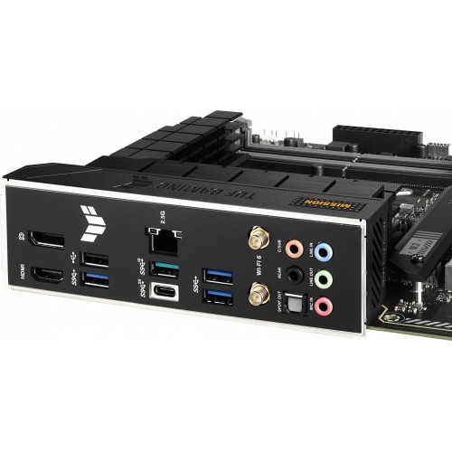 Материнская плата Asus TUF GAMING B760-PLUS WIFI Soc-1700 Intel B760 4xDDR5 ATX AC`97 8ch(7.1) 2.5Gg RAID+HDMI+DP