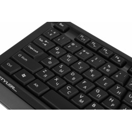 Клавиатура + мышь A4Tech Fstyler FGS1035Q клав:черный/серый мышь:черный/серый USB беспроводная Multimedia (FGS1035Q GREY)