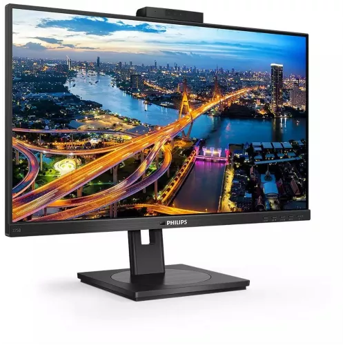 Монитор Philips 27" B Line 275B1H черный IPS LED 16:9 DVI HDMI M/M Cam матовая HAS Piv 350cd 178гр/178гр 2560x1440 75Hz DP QHD USB 6.42кг