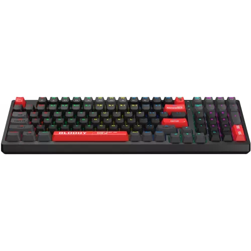 Клавиатура A4Tech S98 механическая красный/красный USB for gamer LED (S98 RED) кабель 1.8м