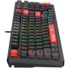 Клавиатура A4Tech S98 механическая красный/красный USB for gamer LED (S98 RED) кабель 1.8м