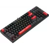 Клавиатура A4Tech S98 механическая красный/красный USB for gamer LED (S98 RED) кабель 1.8м