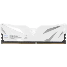 Память DDR4 16GB 3200MHz Netac NTSWD4P32SP-16W Shadow II RTL Gaming PC4-25600 CL16 DIMM 288-pin 1.35В Intel с радиатором Ret