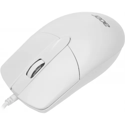 Мышь Acer OMW300 белый оптическая 1200dpi USB 3but (ZL.MCECC.01V)