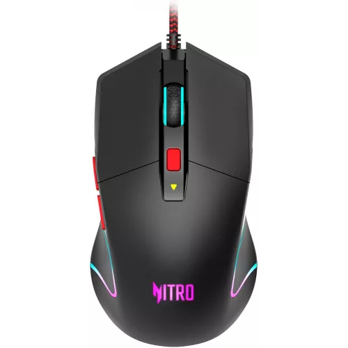 Мышь Acer Nitro OMW301 черный оптическая 7200dpi USB 6but (ZL.MCECC.024)