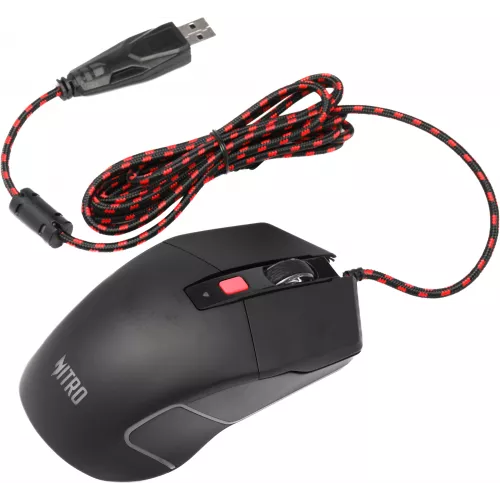 Мышь Acer Nitro OMW301 черный оптическая 7200dpi USB 6but (ZL.MCECC.024)