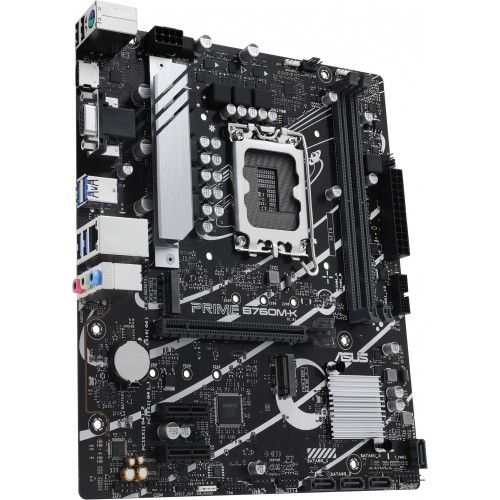 Материнская плата Asus PRIME B760M-K Soc-1700 Intel B760 2xDDR5 mATX AC`97 8ch(7.1) GbLAN RAID+VGA+HDMI