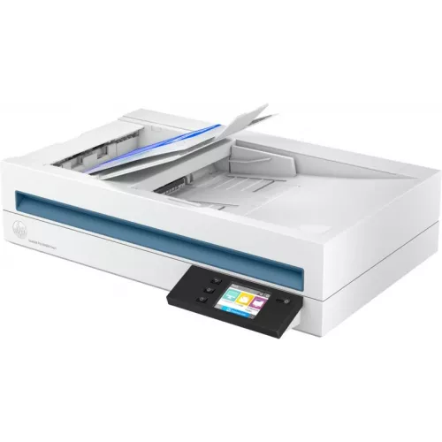 Сканер планшетный HP ScanJet Pro N4600 fnw1 (20G07A) A4 белый
