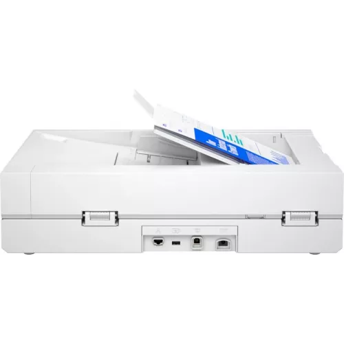 Сканер планшетный HP ScanJet Pro N4600 fnw1 (20G07A) A4 белый
