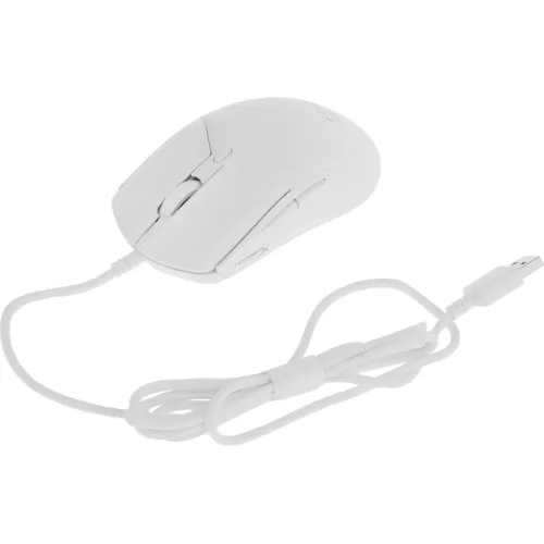Мышь HyperX Pulsefire Haste 2 белый оптическая 26000dpi USB 5but (6N0A8AA)