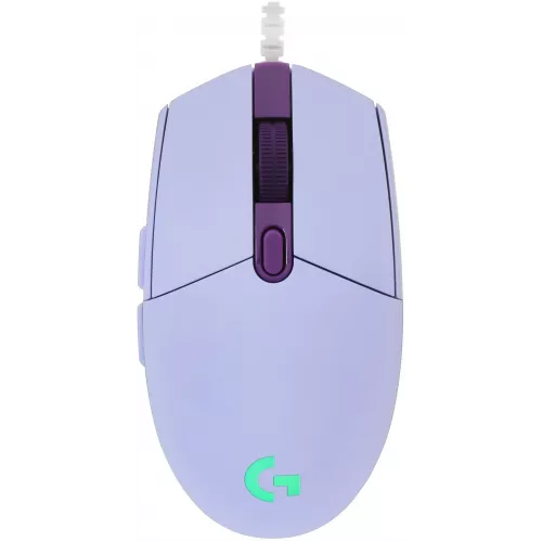 Мышь Logitech G102 LightSync сиреневый оптическая 8000dpi USB 6but (910-005857)