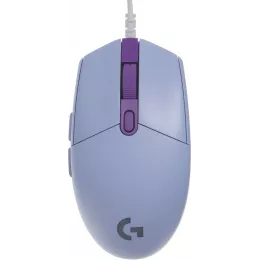 Мышь Logitech G102 LightSync сиреневый оптическая 8000dpi USB 6but (910-005857)