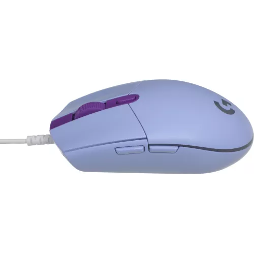 Мышь Logitech G102 LightSync сиреневый оптическая 8000dpi USB 6but (910-005857)