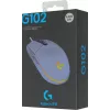 Мышь Logitech G102 LightSync сиреневый оптическая 8000dpi USB 6but (910-005857)