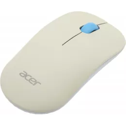 Клавиатура + мышь Acer OCC205 клав:белый/голубой мышь:белый/голубой USB беспроводная slim Multimedia (ZL.ACCEE.00C)