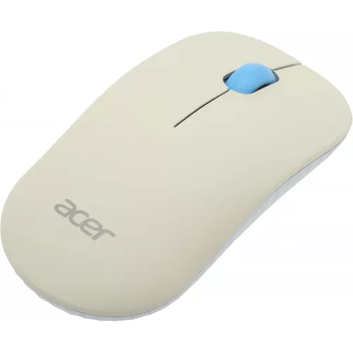 Клавиатура + мышь Acer OCC205 клав:белый/голубой мышь:белый/голубой USB беспроводная slim Multimedia (ZL.ACCEE.00C)