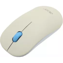 Клавиатура + мышь Acer OCC205 клав:белый/голубой мышь:белый/голубой USB беспроводная slim Multimedia (ZL.ACCEE.00C)