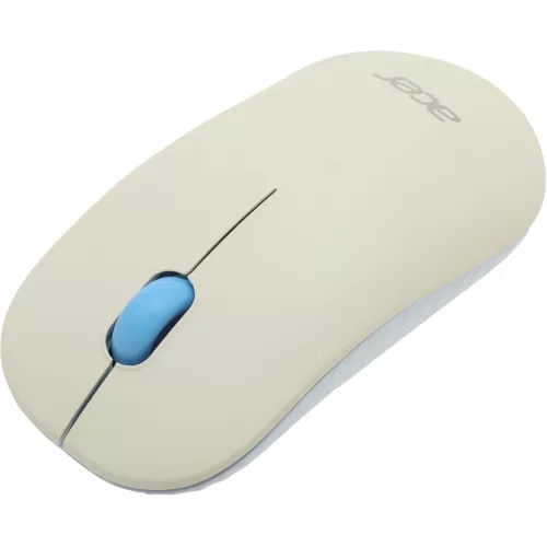Клавиатура + мышь Acer OCC205 клав:белый/голубой мышь:белый/голубой USB беспроводная slim Multimedia (ZL.ACCEE.00C)