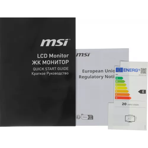 Монитор MSI 27" Pro MP271AP черный IPS LED 1ms 16:9 HDMI M/M матовая HAS Piv 300cd 178гр/178гр 1920x1080 100Hz VGA DP FHD 3.9кг