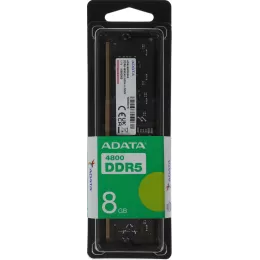 Память DDR5 8GB 4800MHz A-Data AD5U48008G-S RTL PC5-38400 CL40 DIMM 288-pin 1.1В single rank Ret