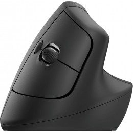 Мышь Logitech Lift графитовый оптическая 4000dpi silent беспров. BT/Radio USB для ноутбука 5but (910-006479)