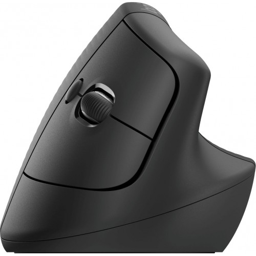 Мышь Logitech Lift графитовый оптическая 4000dpi silent беспров. BT/Radio USB для ноутбука 5but (910-006479)