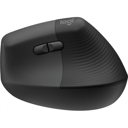 Мышь Logitech Lift графитовый оптическая 4000dpi silent беспров. BT/Radio USB для ноутбука 5but (910-006479)