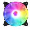 Вентилятор для корпуса GMNG GG-CF120ARGB2-PWMBK ARGB 120х120x25 черный 4-pin 26дБ Ret