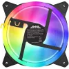 Вентилятор для корпуса GMNG GG-CF120ARGB2-PWMBK ARGB 120х120x25 черный 4-pin 26дБ Ret