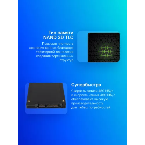 Накопитель SSD Silicon Power SATA-III 256GB SP256GBSS3A56B25 Ace A56 2.5"