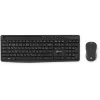 Клавиатура + мышь Оклик S275W клав:черный мышь:черный USB беспроводная slim Multimedia (1993113)