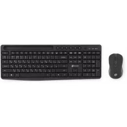 Клавиатура + мышь Оклик S275W клав:черный мышь:черный USB беспроводная slim Multimedia (1993113)