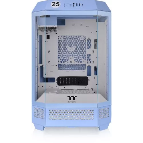 Корпус Thermaltake The Tower 300 Hydrangea голубой без БП mATX 8x120mm 6x140mm 2xUSB3.0 audio bott PSU