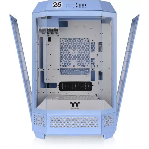 Корпус Thermaltake The Tower 300 Hydrangea голубой без БП mATX 8x120mm 6x140mm 2xUSB3.0 audio bott PSU