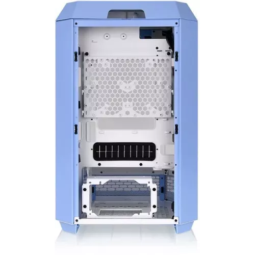 Корпус Thermaltake The Tower 300 Hydrangea голубой без БП mATX 8x120mm 6x140mm 2xUSB3.0 audio bott PSU