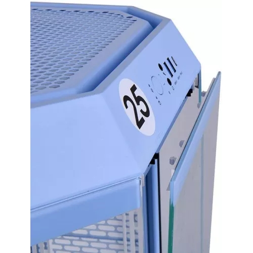 Корпус Thermaltake The Tower 300 Hydrangea голубой без БП mATX 8x120mm 6x140mm 2xUSB3.0 audio bott PSU