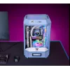 Корпус Thermaltake The Tower 300 Hydrangea голубой без БП mATX 8x120mm 6x140mm 2xUSB3.0 audio bott PSU