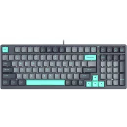 Клавиатура A4Tech FS300 механическая черный/серый USB for gamer LED (FS300 PANDA ROCK) кабель 1.8м