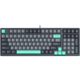 Клавиатура A4Tech FS300 механическая черный/серый USB for gamer LED (FS300 PANDA ROCK) кабель 1.8м