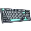 Клавиатура A4Tech FS300 механическая черный/серый USB for gamer LED (FS300 PANDA ROCK) кабель 1.8м
